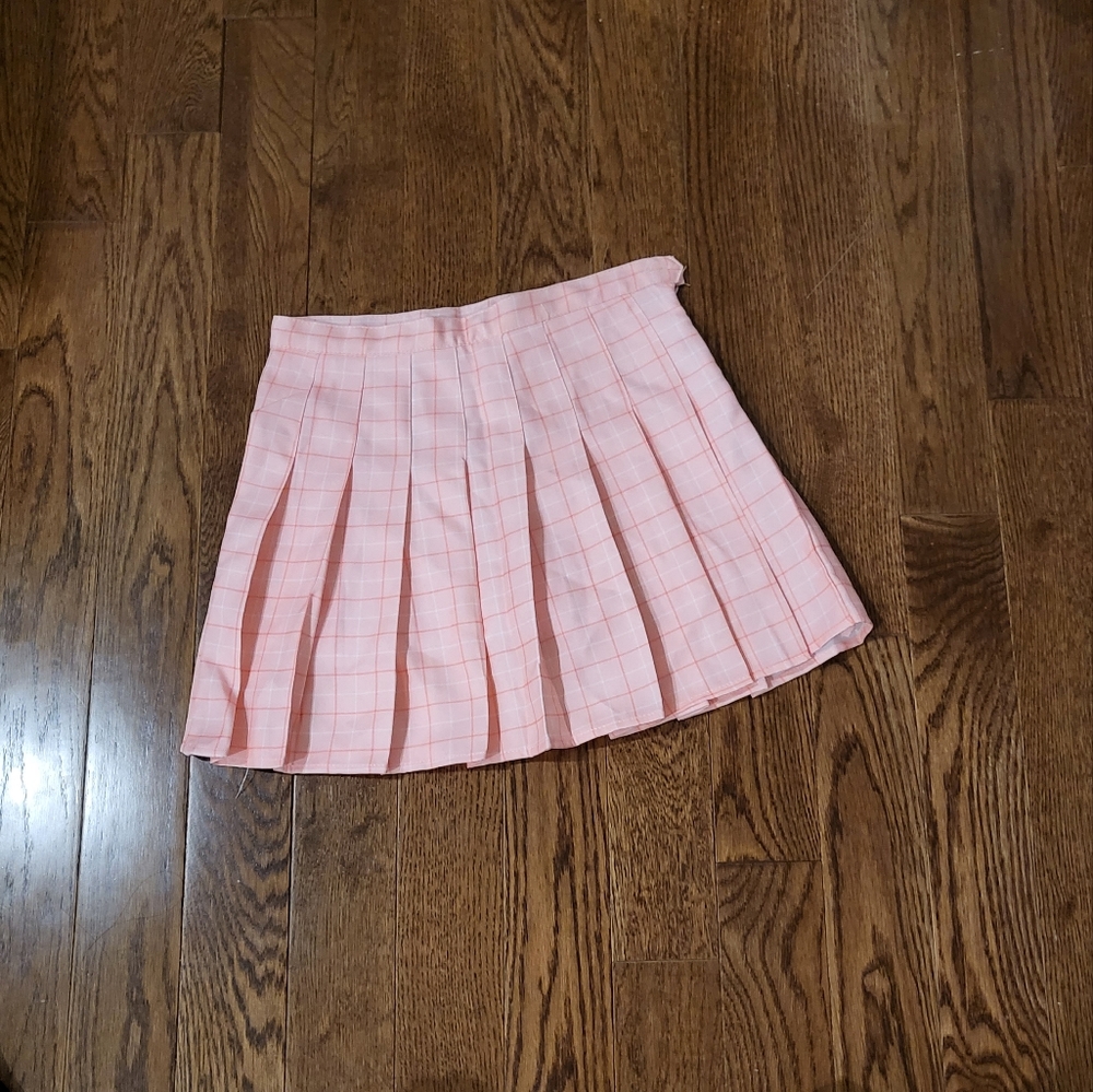 Pink skirt